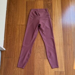 Alo Airlift Burgundy Leggings